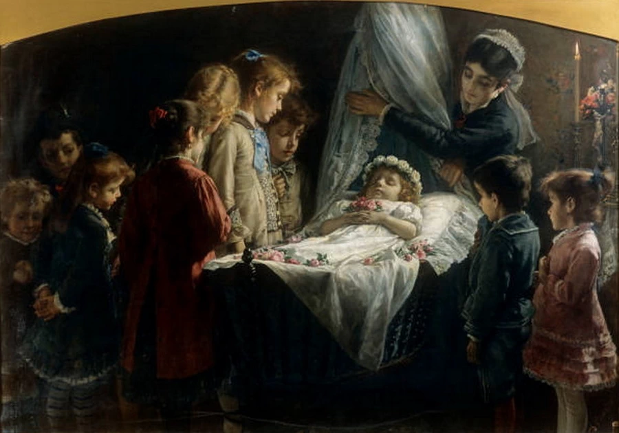 Visitare la bambina morta - Collezione Civica, Ascoli Piceno